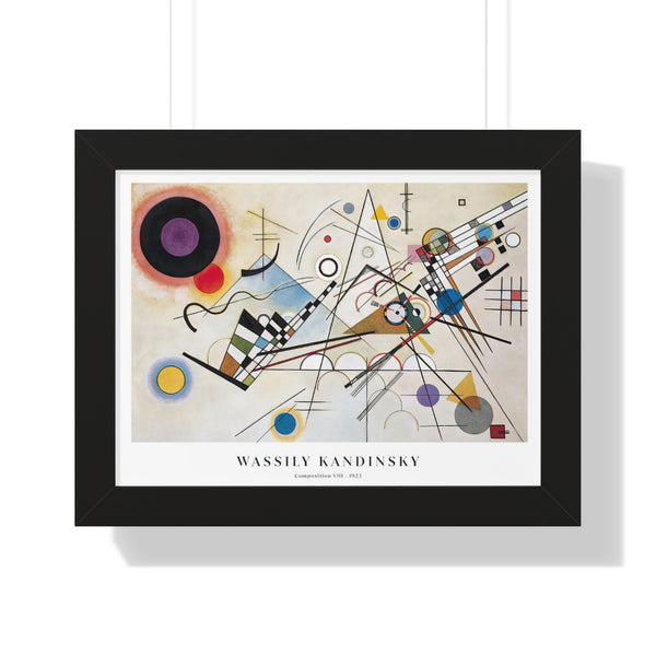 Wassily Kandinsky - Composition VIII - Framed Print