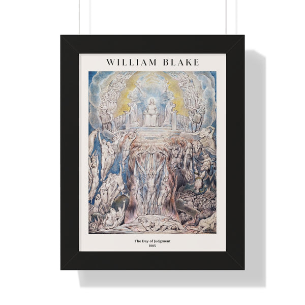 William Blake - The Day of Judgement - Framed Print