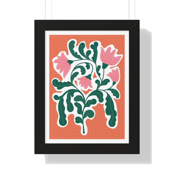 Rêves de jardin - Framed Print
