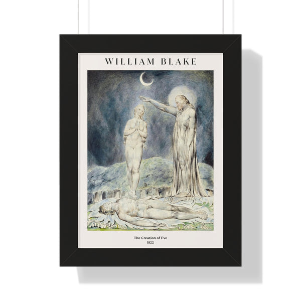 William Blake - The Creation of Eve - Framed Print