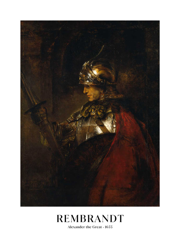 Rembrandt - Alexander the Great - Poster