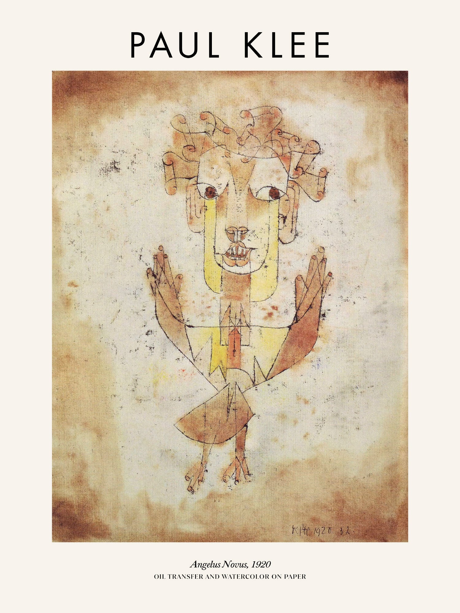 Paul Klee - Angelus Novus - Poster – Murellos