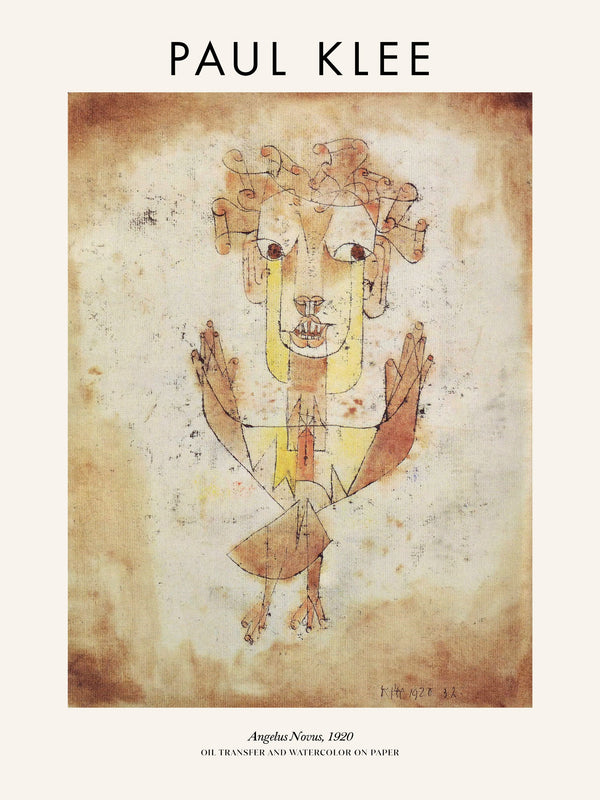 Paul Klee - Angelus Novus - Poster