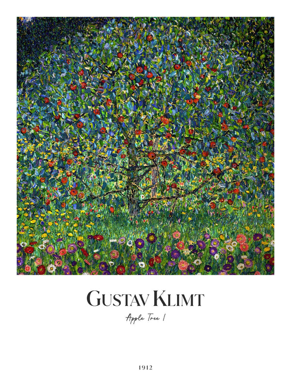 Gustav Klimt - Apple Tree I - Poster
