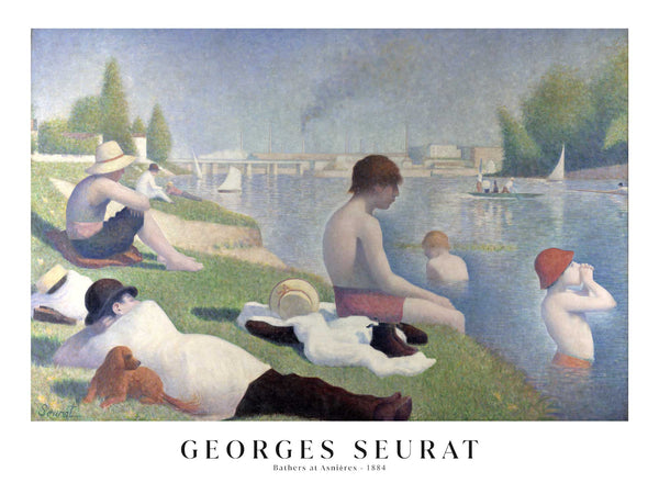 Georges Seurat - Bathers at Asnières - Poster
