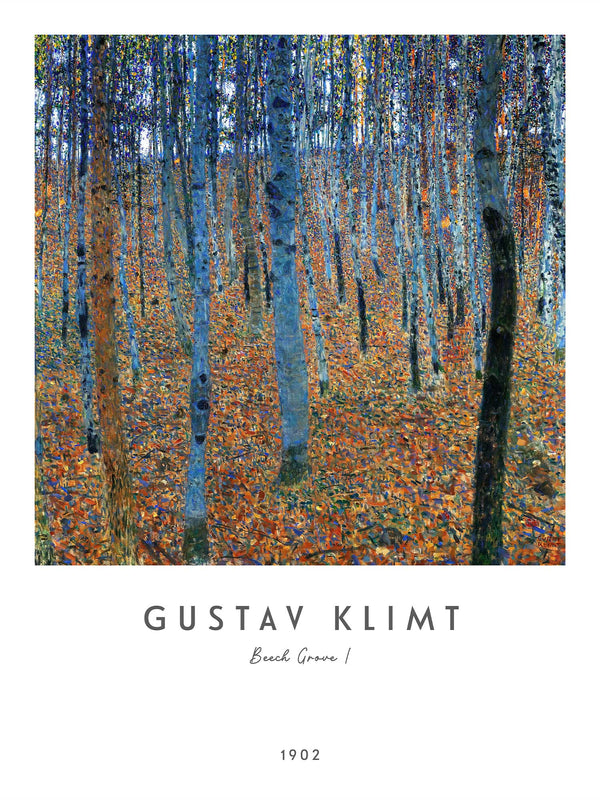 Gustav Klimt - Beech Grove I - Poster