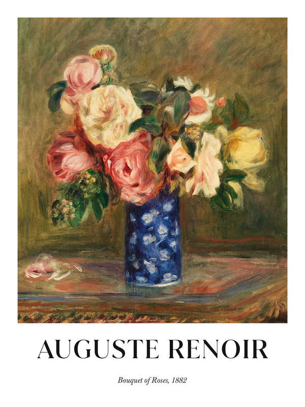 Pierre-Auguste Renoir - Bouquet of Roses - Poster