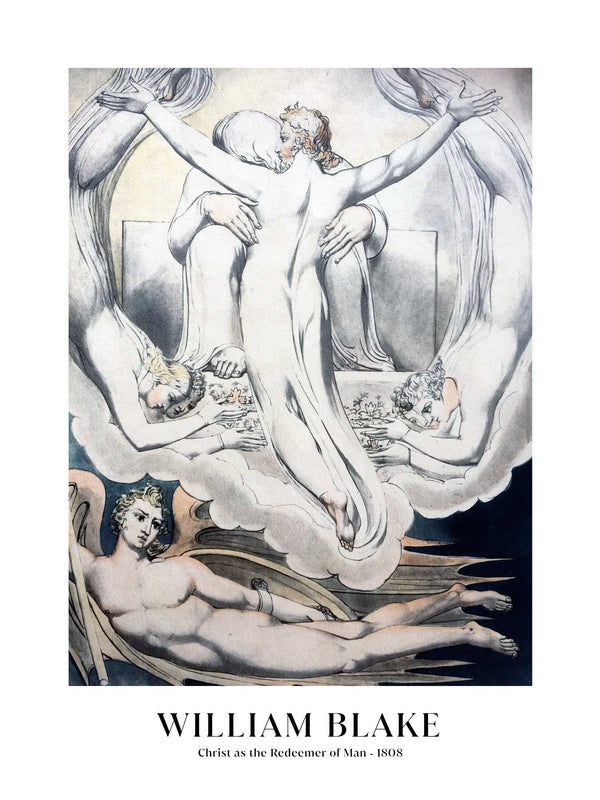 William Blake - Christ as the Redeemer of Man - Poster