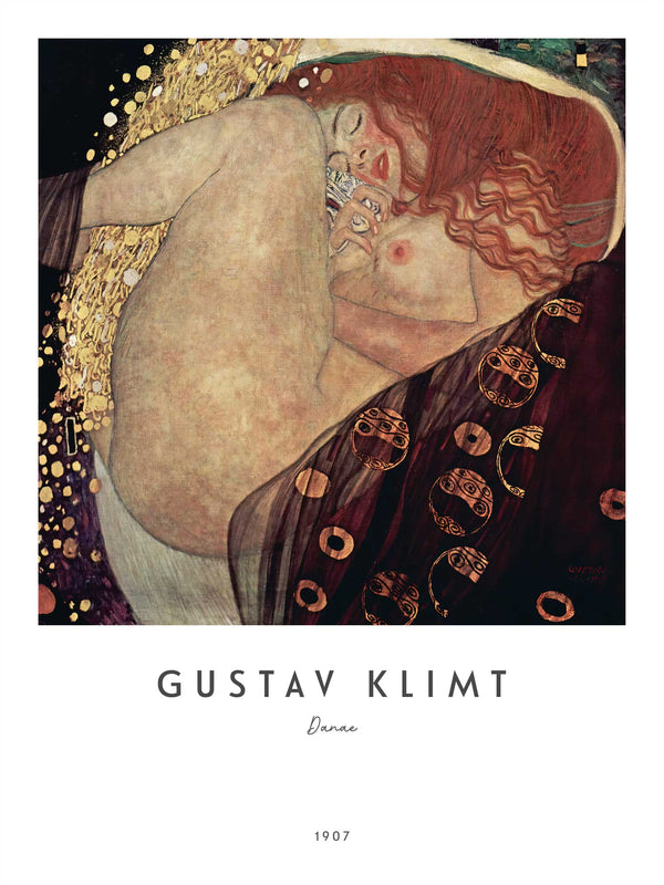 Gustav Klimt - Danaë - Poster