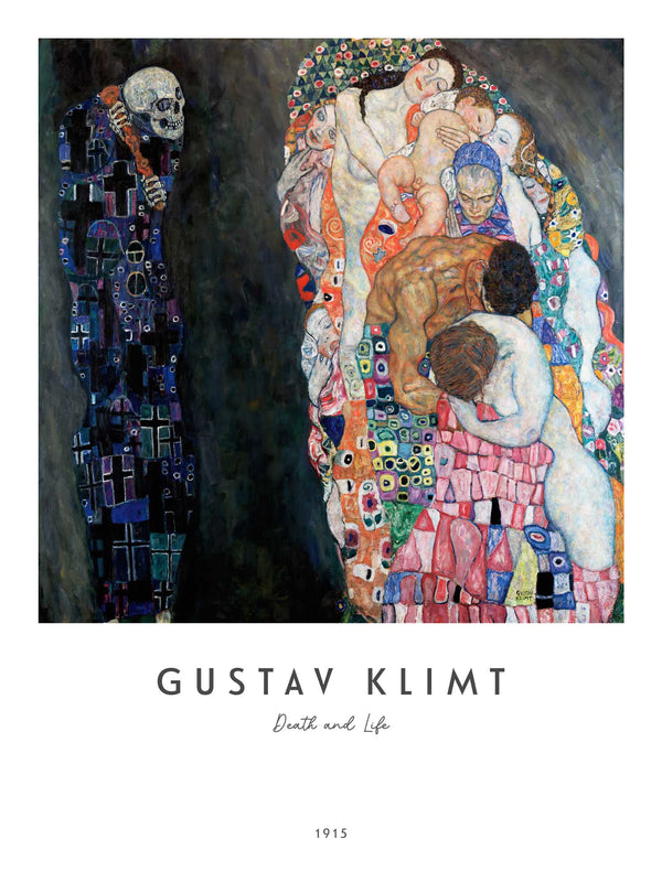 Gustav Klimt - Death and Life - Poster