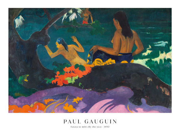Paul Gauguin -  Fatata te Miti (By the Sea) - Poster