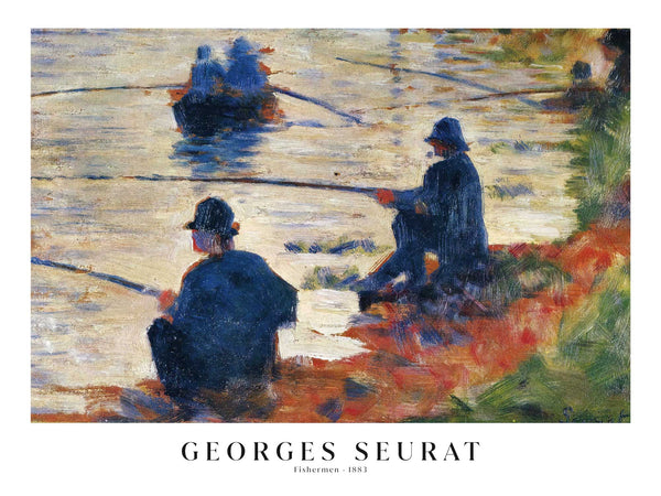 Georges Seurat - Fishermen - Poster