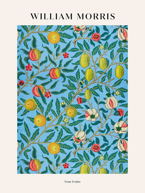 William Morris - Four Fruits - Poster