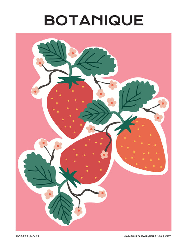 Fraises - Poster