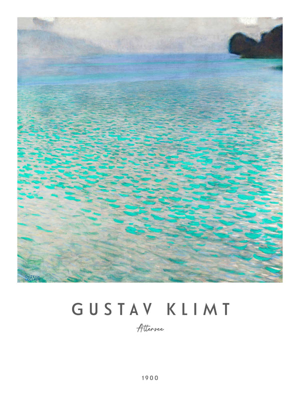 Gustav Klimt - Attersee - Poster