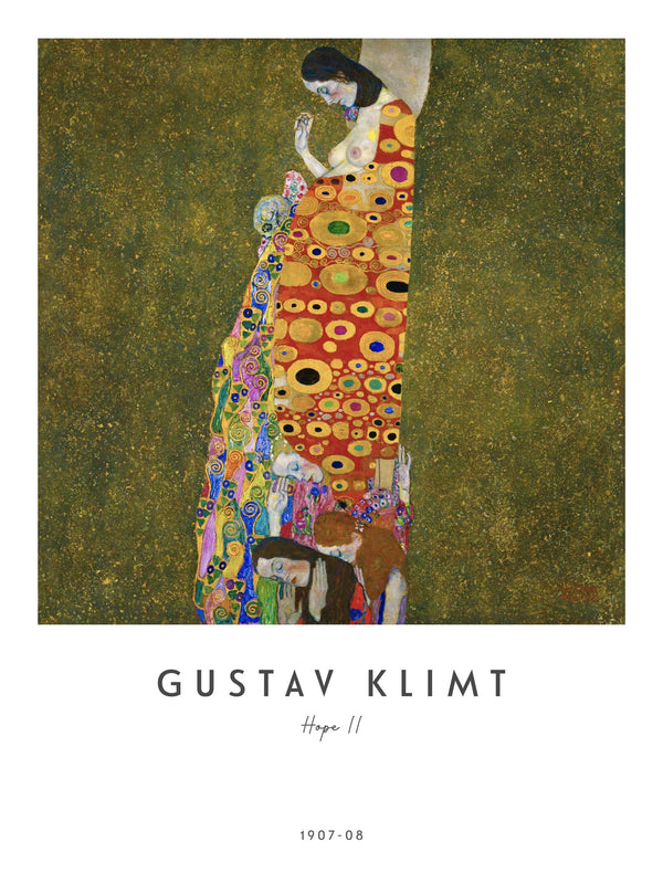 Gustav Klimt - Hope II - Poster