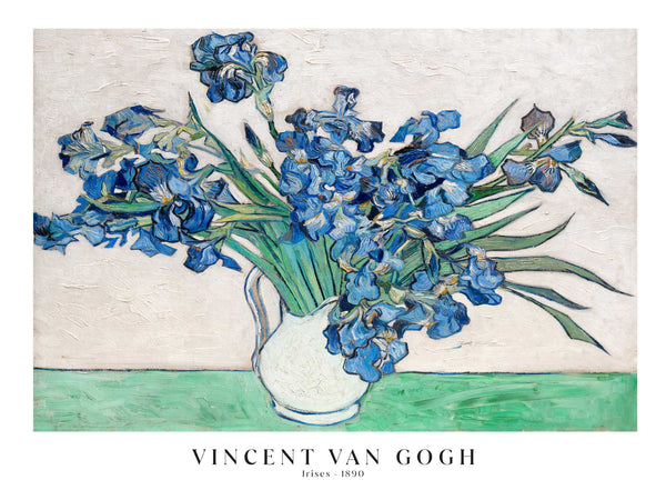 Vincent Van Gogh - Irises, 1890 - Poster