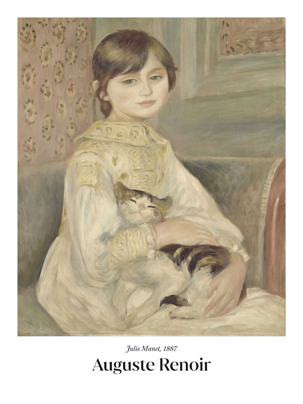 Pierre-Auguste Renoir - Julie Manet - Poster