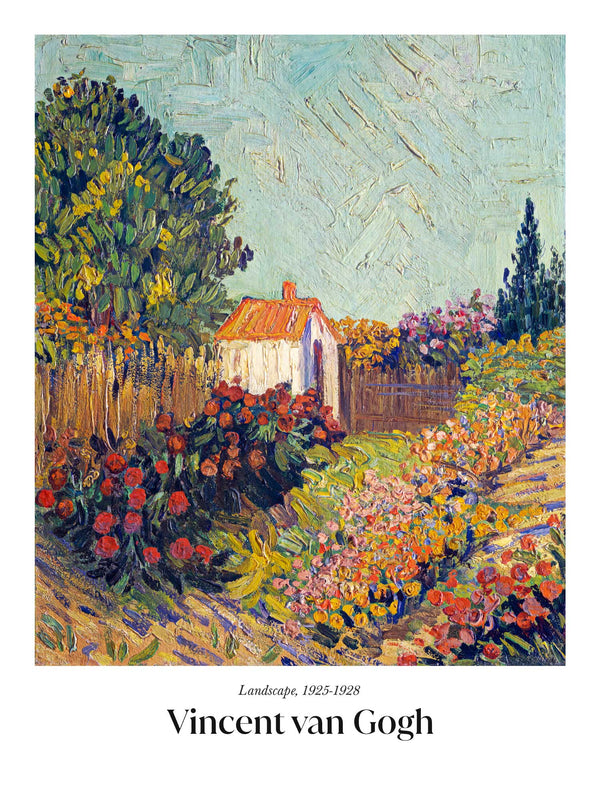 Van Gogh - Landscape (1925-1928) - Poster