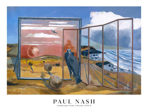 Paul Nash - Landscape from a dream - Poster