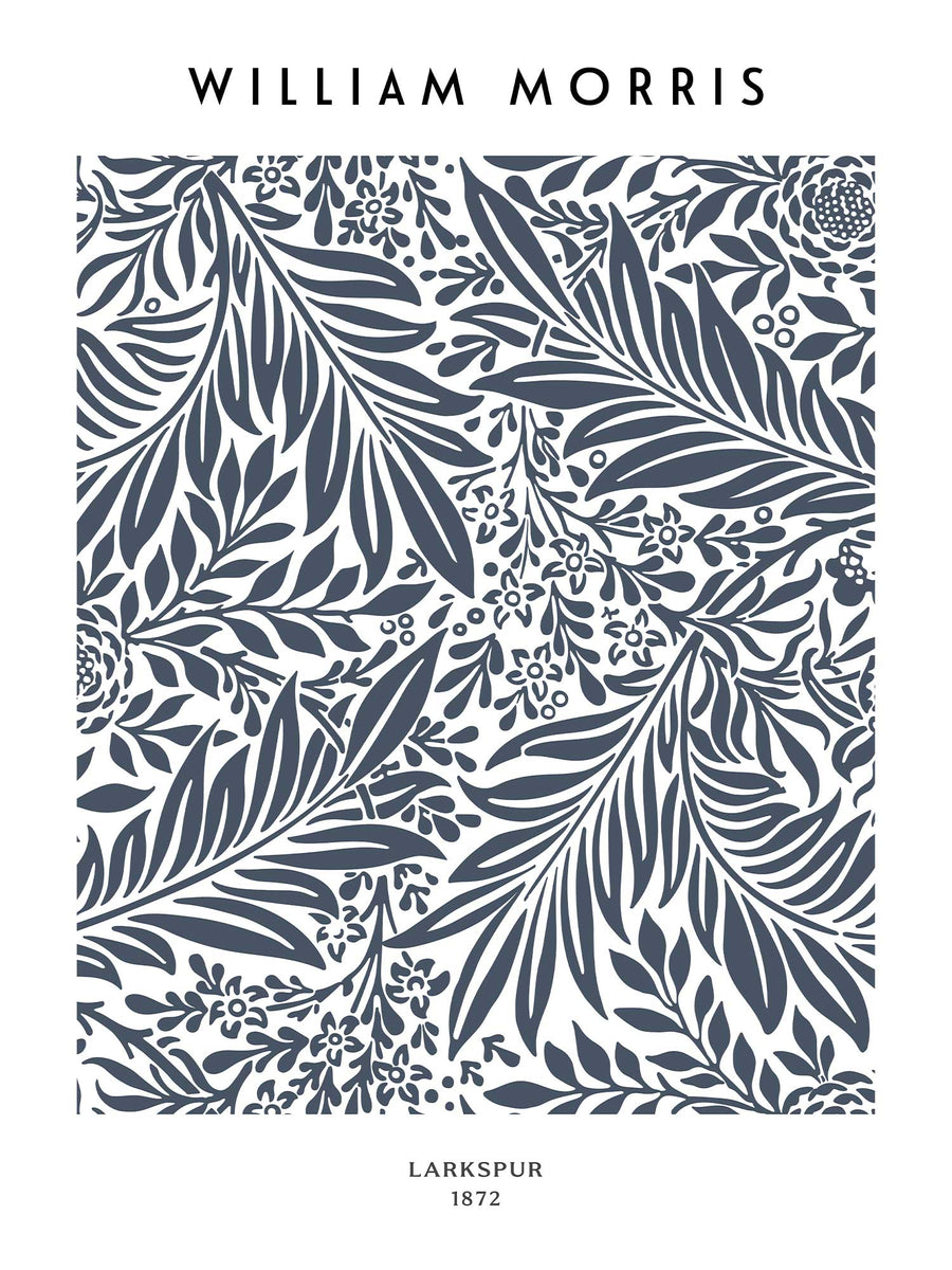 William Morris - Larkspur - Poster