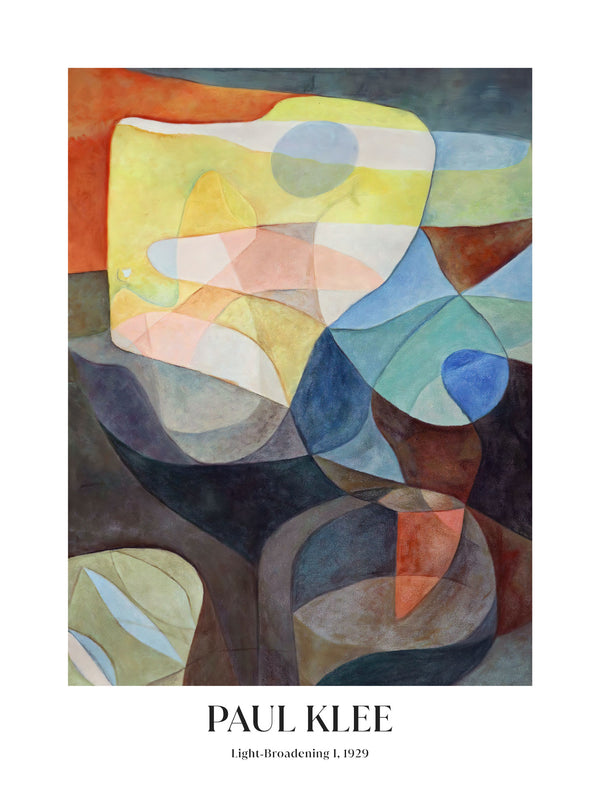 Paul Klee - Light-Broadening I - Poster