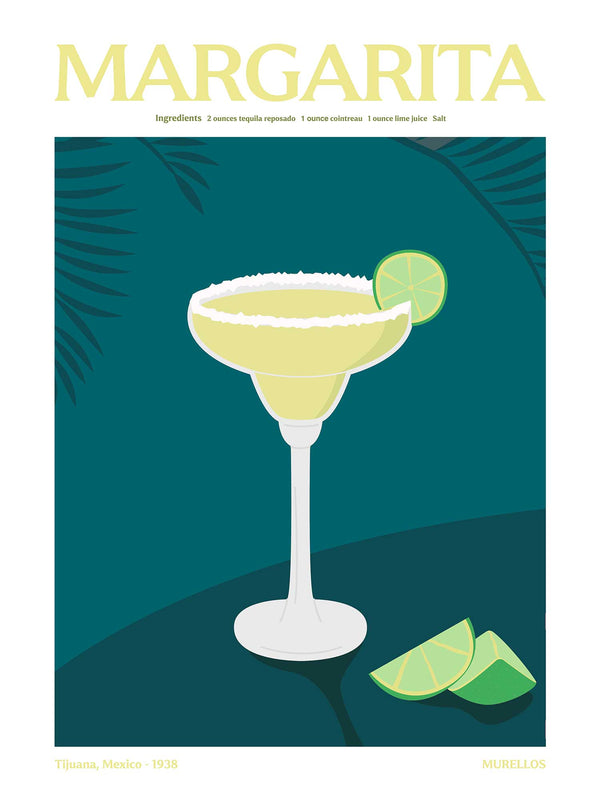 Margarita Cocktail - Poster