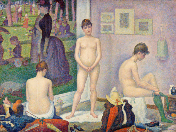 Georges Seurat - Models - Poster