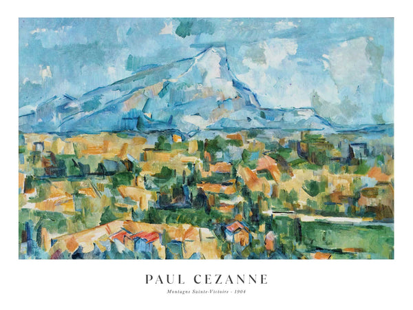 Paul Cézanne - Montagne Sainte-Victoire - Poster