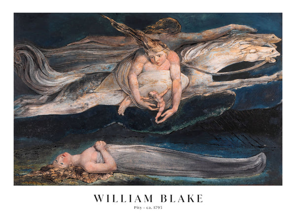 William Blake - Pity - Poster