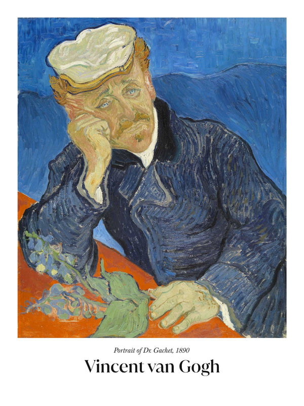 Van Gogh - Portrait of Dr. Gachet - Poster