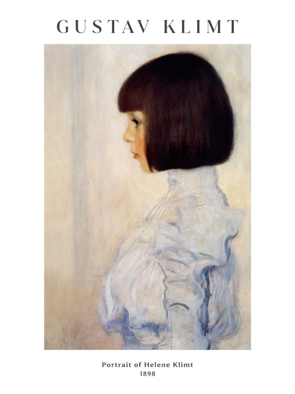 Gustav Klimt - Portrait of Helene Klimt - Poster