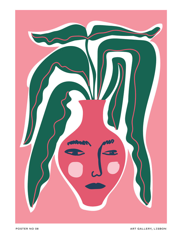 Pot visage - Poster