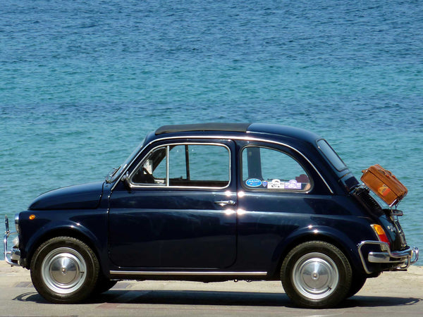 Vintage FIAT 500 - Poster