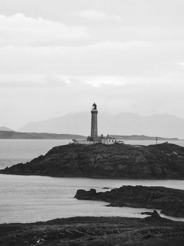 Lighthouse in Scotland - Poster