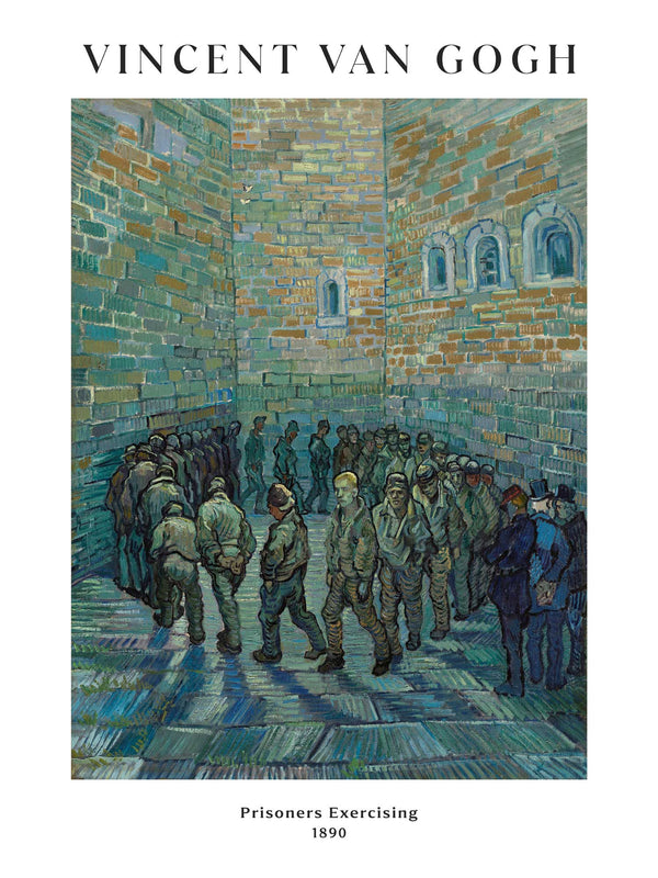 Vincent van Gogh - Prisoners Exercising - Poster