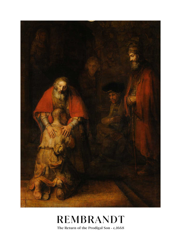Rembrandt - The Return of the Prodigal Son - Poster