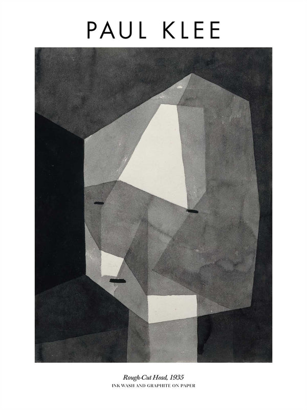 Paul Klee - Rough-Cut Head - Poster