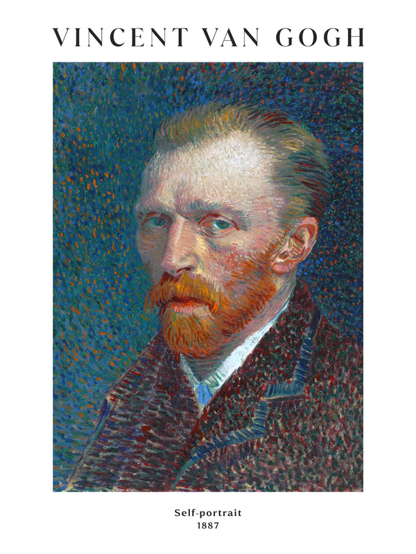 Vincent Van Gogh - Self-Portrait, 1887 - Poster