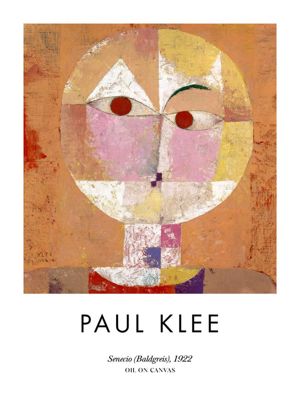Paul Klee - Senecio (Baldgreis) - Poster