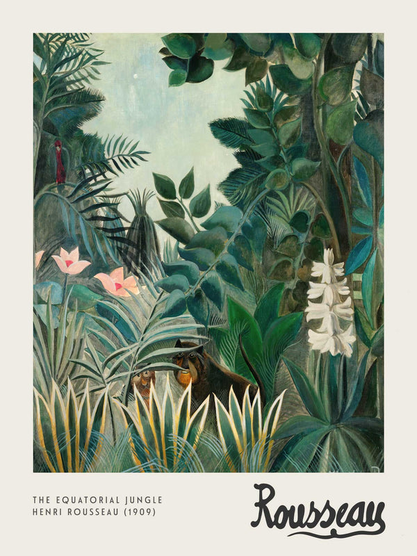 Henri Rousseau - The Equatorial Jungle - Poster