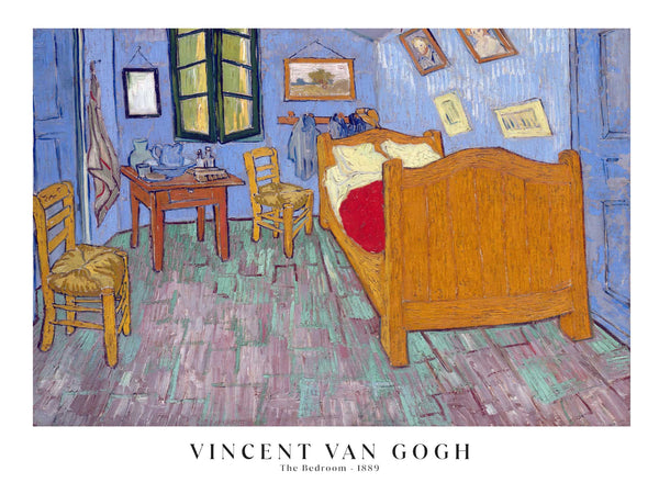 Vincent Van Gogh - The Bedroom - Poster