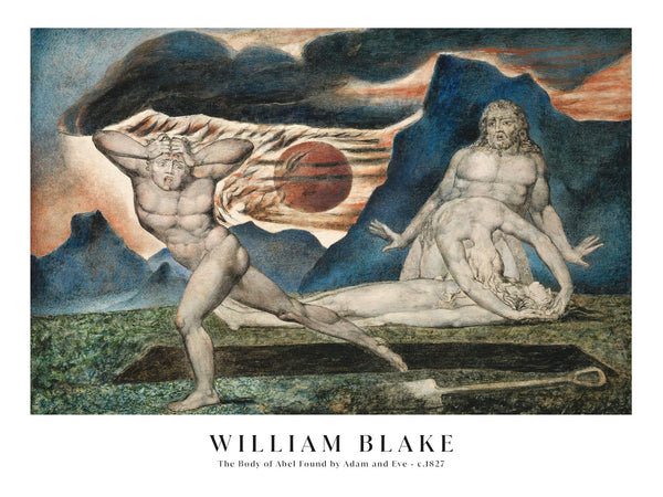 William Blake - The Body of Abel Found by Adam and Eve - Poster