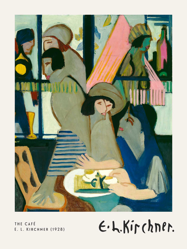 Ernst Ludwig Kirchner - The Café - Poster