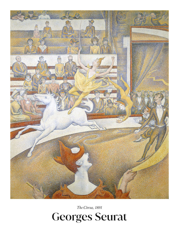 Georges Seurat - The Circus - Poster - Murellos