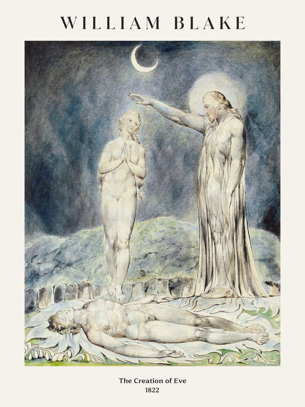 William Blake - The Creation of Eve - Poster