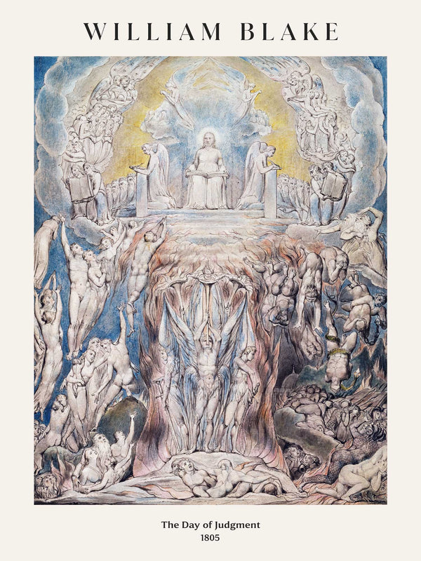 William Blake - The Day of Judgement - Poster