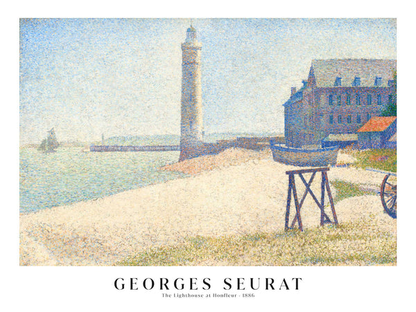 Georges Seurat - The Lighthouse at Honfleur - Poster
