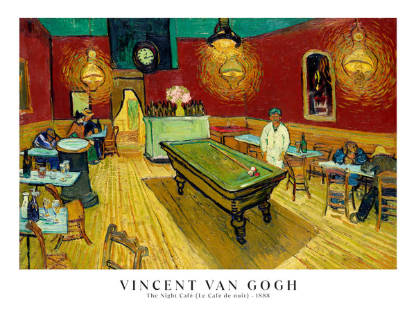 Vincent van Gogh - The Night Café - Poster