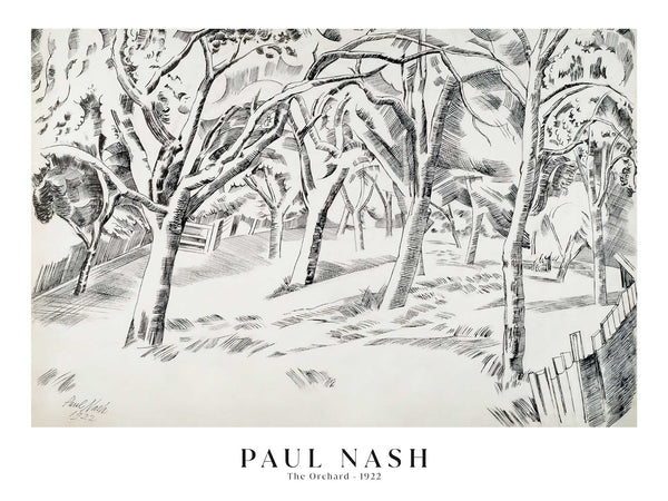 Paul Nash - The Orchard - Poster